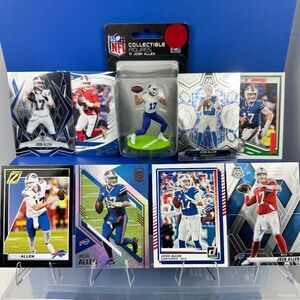 Josh Allen Bills Mini-Figure + Lot of 8